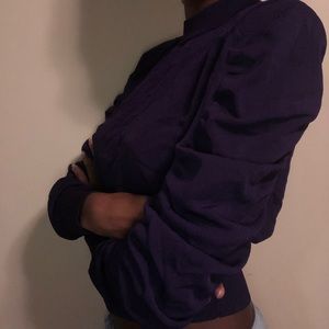 Ruffle Sleeve Turtleneck